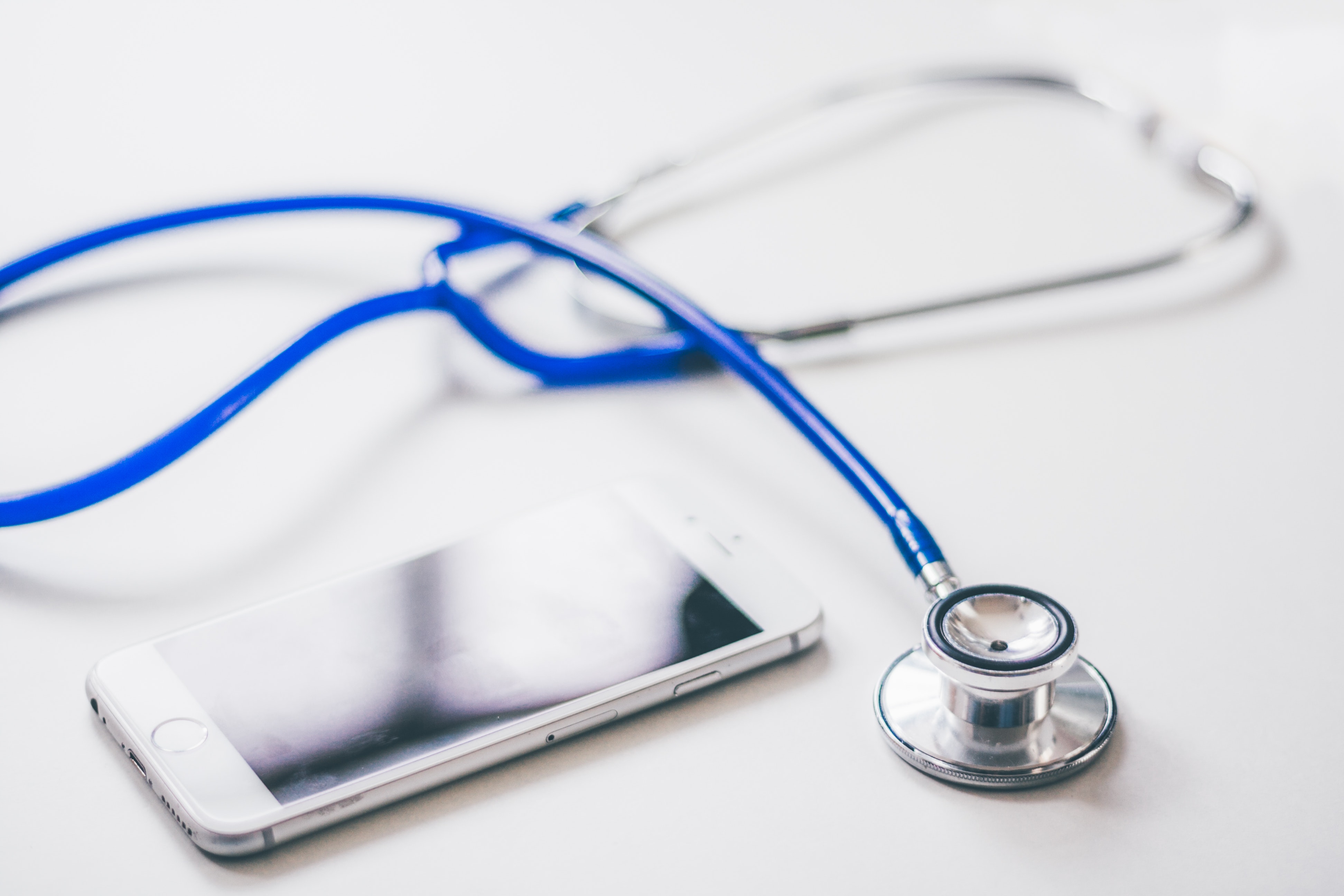 Iphone and stethoscope