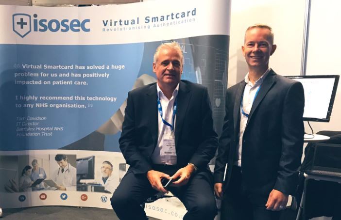 Isosec CEO, Michael Latimer (L) with Isosec CTO and co-founder, Marc Poulaud